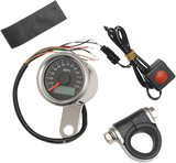 Drag Specialties Speedometer 1.87"Blk Pro
