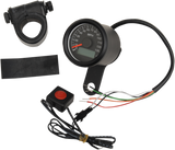 DRAG SPECIALTIES Drag Specialties Speedo Blk 1.8" Prog Blk