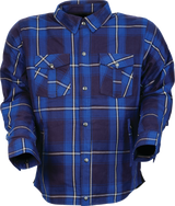 Z1R Z1R Jacket Ashwood Flannel Blue/Navy 3Xl