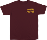 Fmf Tee Faster Maroon Sm Fa25118902Mrnsm