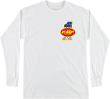 Fmf Tee Long Sleeve America First White Sm Ho25119901Whtsm