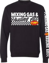 Fmf Fleece Crew Mixin Black Xl Fa25121901Blkxl