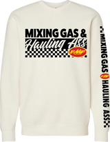 FMF FA25121901BON2X Fmf Fleece Crew Mixin Bone 2X Fa25121901Bon2X