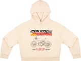 ICON Icon Hoodie Wm Always Something Ivory Xs