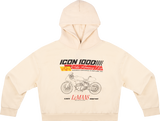 Icon Hoodie Wm Always Something Ivory Xl