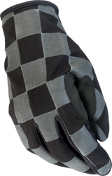 Z1R Z1R Glove Reflective Checkers Black Sm