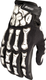 Icon Glove Hooligan Crestfallen Black Lg