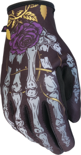 Z1R Z1R Glove Wmn Reflective Bones Black Xl