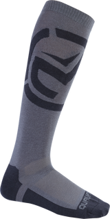 Moose Offroad Sock Qualifer Black/Grey Sm/Md 3431-0896