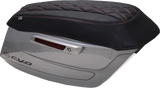 MUSTANG 88470DC Mustang Cover Saddlebag Lid Dlx Diam Dark Cherry Thread 88470Dc