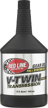 RED LINE SYNTHETIC OIL 42804 Red Line Synthetic Oil V-Twin Transmission Oil - 1 Quart 42804