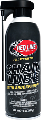 RED LINE SYNTHETIC OIL 43103 Red Line Synthetic Oil Chain Lube Aerosol - 13Oz 43103