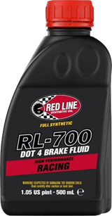 Red Line Synthetic Oil Rlo,Rl-700 Brake Fl. 500Ml,Racing Dot 4 90405