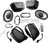 Kicker Saddlebag Lid Cut-In Kit With 6"X9" Speakers 52Hdbx1469