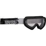 MOOSE RACING 26012660 Moose Racing Youth Qualifier Goggles - Agroid - Stealth - Clear 2601-2660