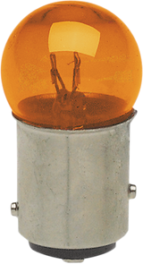 Drag Specialties Dual Fil Mini Amber Bulb