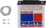 Parts Unlimited Battery  #12N7-3B