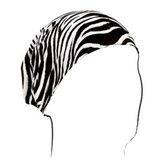 BOBSTER HBW001 Bobster Headwrap Cotton Zebra Print Hbw001
