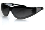 Bobster Shield Ii Sunglass Black Frame Smoked Lens Esh201