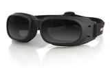 Bobster Piston Goggle Black Frame Smoked Lens Bpis01