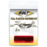 BOLT MOTORCYCLE ACCESSORIES HON-CRF110W Bolt Motorcycle Accessories Body Work Fastener Kit Hon Hon-Crf110W