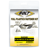 BOLT MOTORCYCLE ACCESSORIES SUZ-8788101 Bolt Motorcycle Accessories Body Work Fastener Kit - Suz Suz-8788101