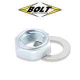 BOLT MOTORCYCLE ACCESSORIES AXN20 Bolt Motorcycle Accessories Locking Axle Nut 20Mm For All 20Mm Axles Axn20