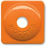 WOODY'S ASW2380548 Woody'S Support Plates - Orange - 5/16" - 48 Pack Asw2-3805-48
