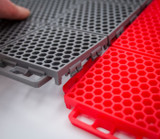 Caliber Trailer Products Protech Flooring - Smooth - 24 Pc. - Grey 13612-3