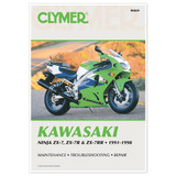 Clymer Manuals Clymer Manual Kaw Zx& Ninja 91-98 Cm469