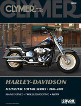 CLYMER MANUALS M250 Clymer Manuals Clymer Manual Hd Flx/Fxs/Fxc Softail Series 06'-09' M250