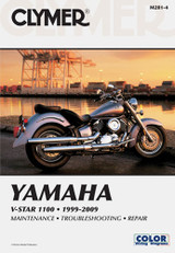Clymer Manuals Clymer Manual Yamaha V-Star 1100 1999-2009 Cm2814