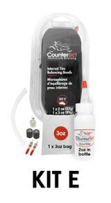 Counteract KIT E Counteract Counteract (1)2Oz & (1)3Oz Bag Caps/Cores/Valve Tool/Bottle Kit E