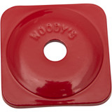Woody'S Support Plates - Red - Square - 48 Pack Asg-3790-48
