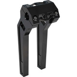 LA CHOPPERS LA747110B La Choppers Risers - Pullback - 10" - Black Anodized La-7471-10B