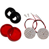 NAMZ NITSR02 Namz Rear Red Led Turn Signals - Indian Nits-R02