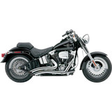 COBRA 6225 Cobra Speedster Swept Short Exhaust - Chrome - '12-'17 Softail 6225