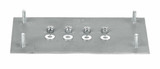 Hopkins Trailer Products Hopkins Weldable Mounting Plate For Flip Top Break Away Kit 20407