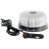 HOPKINS TRAILER PRODUCTS C38CAW Hopkins Trailer Products Led Low Profile Magnetic Mount Strobe/Beacon Light C38Caw