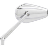 ARLEN NESS 13159 Arlen Ness Mirror - Mini/Stocker - Side View - Hexagon - Chrome - Right 13-159