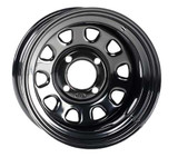 ITP TIRE AND WHEEL 1222866014B Itp Tire And Wheel Itp Delta Black - 12X7 (5/4.5) 1222866014B