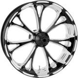 PERFORMANCE MACHINE (PM) 12047106PVIRAJBMP Performance Machine (Pm) Wheel - Virtue - Front - Dual Disc/With Abs - Platinum Cut - 21X3.5 - '08+ Fld 1204-7106P-Viraj-Bmp