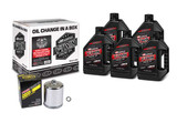 MAXIMA LUBRICANTS 90-129015PC Maxima Lubricants Milwaukee 8 V-Twin Quick Change Kit - Chrome 90-129015Pc