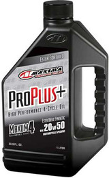 MAXIMA LUBRICANTS 30-03901 Maxima Lubricants Pro Plus+ 20W50 Synthetic Maxum4 Series (1L) 30-03901
