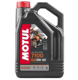MOTUL LUBRICANTS 104087 Motul Lubricants Motul - 7100 5W40 4T 4 Liter 104087