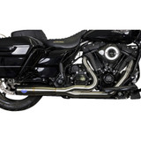 S&S Cycle 2-Into-1 Diamondback Exhaust System - Stainless Steel - Race Only 550-1000
