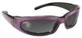 PACIFIC COAST SUNGLASSES 43023 Pacific Coast Sunglasses Chix Rally Grey Gradient Purple Frame 43023
