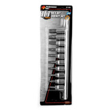 Performance Tool 10Pc Met Hex Bit Socket Set W1388