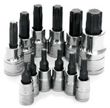 PERFORMANCE TOOL W38802 Performance Tool 12Pc Star Bit Socket Set W38802