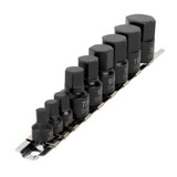 PERFORMANCE TOOL W38963 Performance Tool 9Pc Impact Sae Hex Bit Skt Set W38963